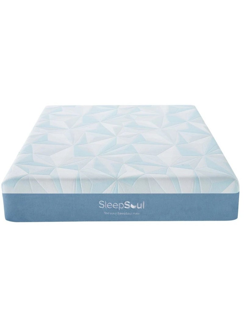 Sleepsoul Enigma SleepSoul Gel Mattress – Cooling Gel Memory Foam, Medium-Soft Comfort, 10-Year Warranty - Image 1